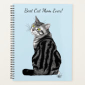 Moederdag Tabby Cat Planner (Voorkant)
