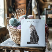 Moederdag Tabby Cat Tote Bag