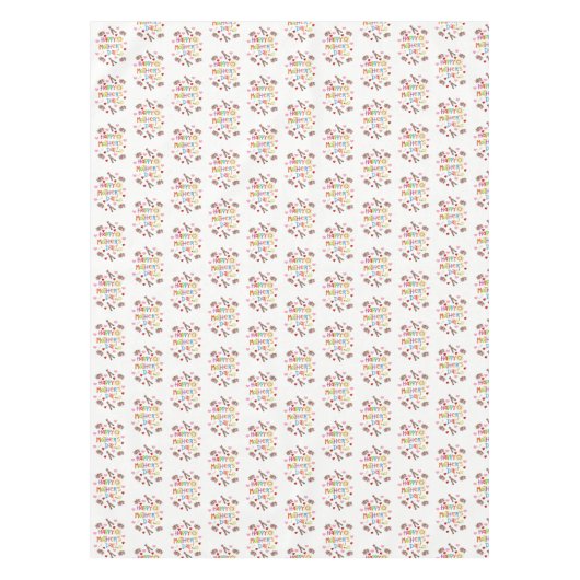 Moederdag Tablecloth Tafelkleed (Voorkant)
