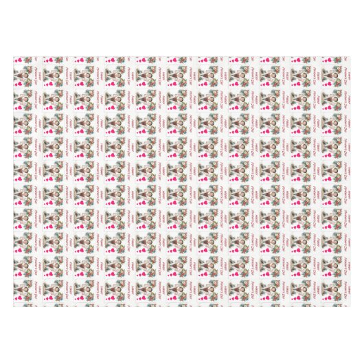 Moederdag Tablecloth Tafelkleed (Voorkant (Horizontaal))