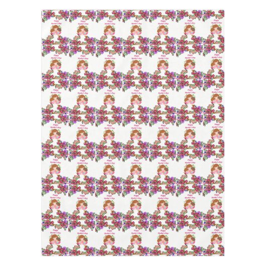 Moederdag Tablecloth Tafelkleed (Voorkant)
