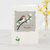 Moederdag Takkaart Kaart (Gele Bloem)