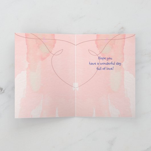 Moederdag tante Bluebird Garden Bird Card Kaart (Binnen)