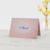 Moederdag Tante Kaart van Janz (Gele Bloem)