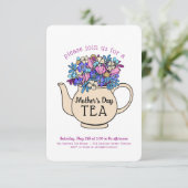 Moederdag Tea Kaart (Staand voorkant)