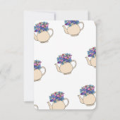 Moederdag Tea Kaart (Achterkant)