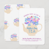 Moederdag Tea Kaart (Voorkant / Achterkant)