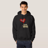 moederdag Teddy Bear-ballon Hoodie (Voorkant volledig)