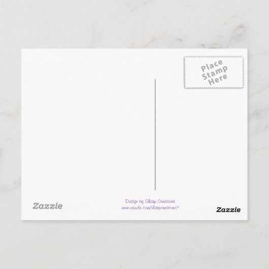 Moederdag-tekeningen Briefkaart (Achterkant)