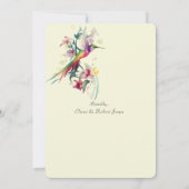 Moederdag Thee Aquarel Theepot en Theekop I Kaart (Achterkant)