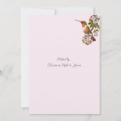 Moederdag Thee Aquarel Theepot en Theekopje Kaart (Achterkant)