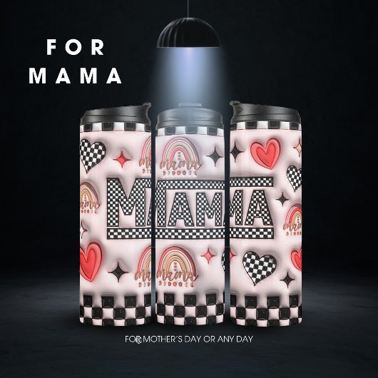 Moederdag thermische getumbler thermosbeker