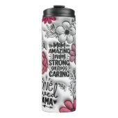 Moederdag thermische getumbler thermosbeker (Voorkant)