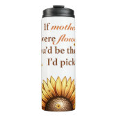 Moederdag thermische tumbler thermosbeker (Voorkant)