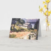 Moederdag thuis is waar het hart ligt kaart (Gele Bloem)