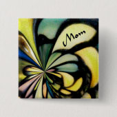 Moederdag Tiffany Silks Vierkante Button 5,1 Cm (Voorkant)