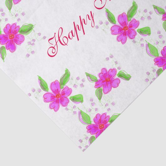 Moederdag tissue paper Tissuepapier (Detail)