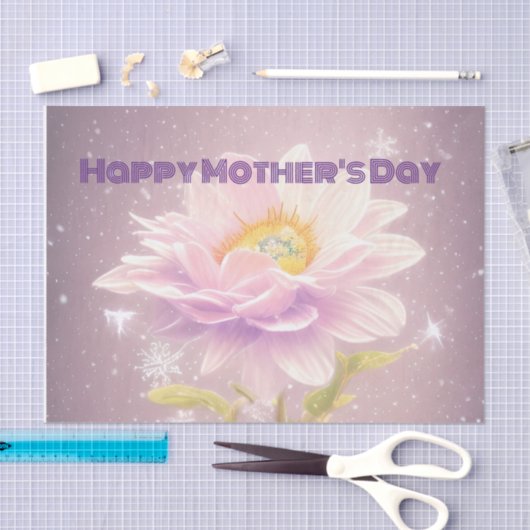 Moederdag Tissuepapier (Craft)