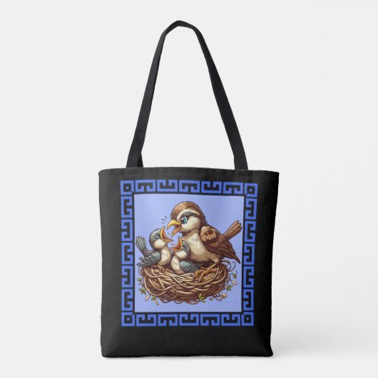 Moederdag Tote Bag (Achterkant)