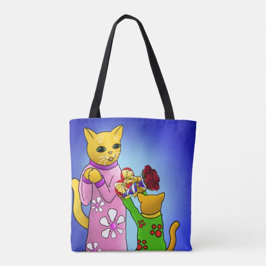 Moederdag Tote Bag (Achterkant)
