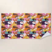 Moederdag Towel Strandlaken (Voorkant)