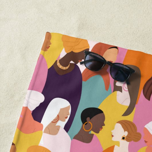 Moederdag Towel Strandlaken (In situ)