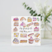 Moederdag traktaties kaart (Staand voorkant)