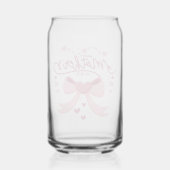 Moederdag trendy ontworpen schort blikvorm glas (Achterkant)