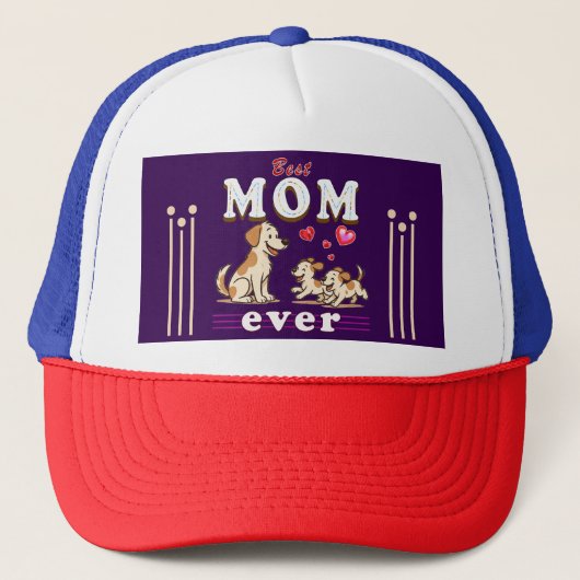 Moederdag trucker hat pet (Voorkant)