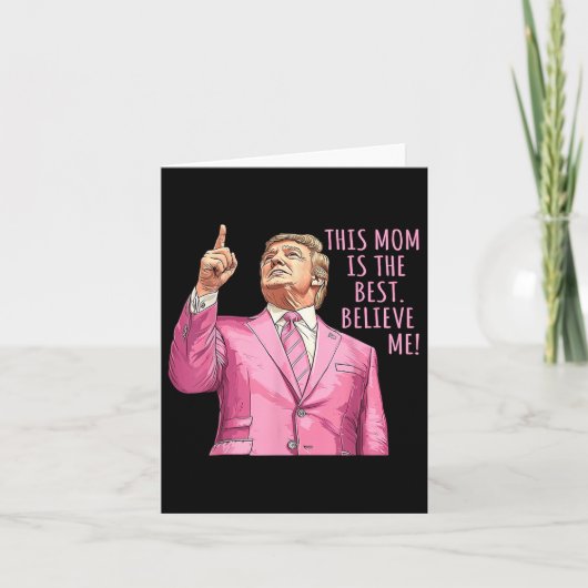 Moederdag Trump zegt grappige uitspraken Kaart (Voorkant)