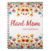 Moederdag Tuin Plant Moeder Notitieboek (Voorkant)