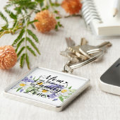 Moederdag "Tuin van Liefde"  Sleutelhanger (Zijkant)