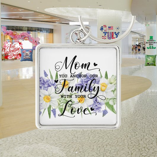 Moederdag "Tuin van Liefde"  Sleutelhanger