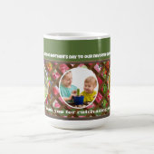 Moederdag Tuinieren Groen Multi Foto Koffiemok (Center)