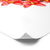 Moederdag - Tulp Hart - Illustratie |  Poster (Hoek)