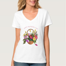 Moederdag Tulp Waterverf Bloemenmand