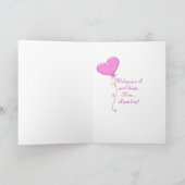 Moederdag Tulpen Kaart (Binnen)