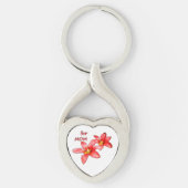 Moederdag - Tulpen voor mama - Illustratie |  Sleutelhanger (Voorkant)