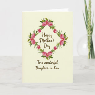 Moederdag Tulpenkrans kaart