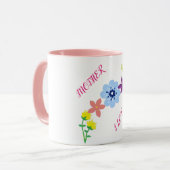 Moederdag twee tooncombo-mok. mok (Voorkant links)