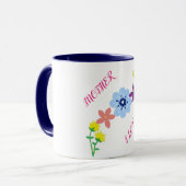 Moederdag twee tooncombo mok. mok (Voorkant links)