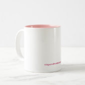 Moederdag Tweekleurige Koffiemok (Voorkant links)