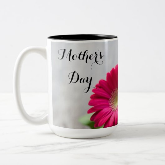 Moederdag Tweekleurige Koffiemok (Links)