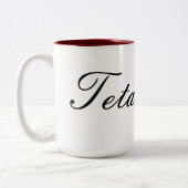 Moederdag Tweekleurige Koffiemok (Links)