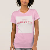 Moederdag Typografie T-shirt (Voorkant)