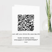 Moederdag uit roze prinsen met pun feestdagen kaart (Achterkant)