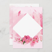 Moederdag Uitnodiging (Voorkant / Achterkant)