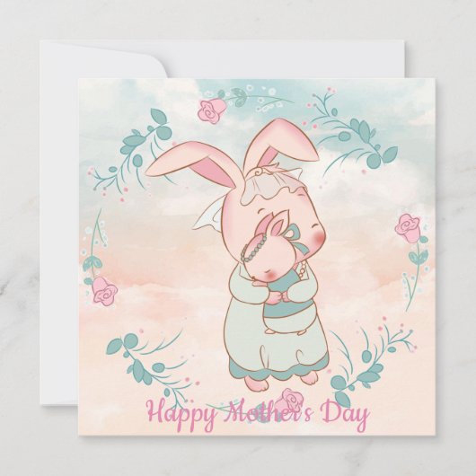 Moederdag Vakantiekaart Feestdagenkaart (Voorkant)