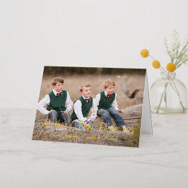 Moederdag Vakantiekaart Folie Wenskaart