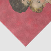 moederdag van 1930: Moeder die Baby houdt Tissuepapier (Detail)